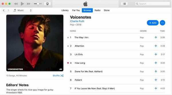 Ascolta Apple Music con iTunes