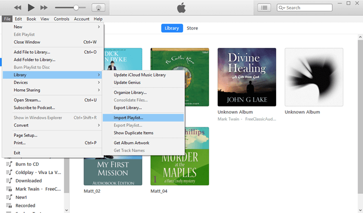Add Audiobooks to iTunes