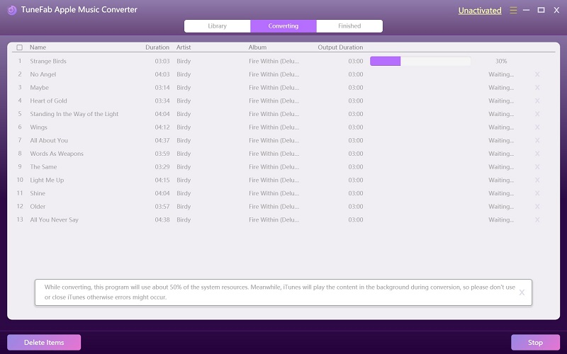 Converti iTunes Music in MP3