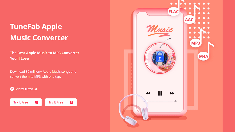 Conversor de música TuneFab Apple 2020