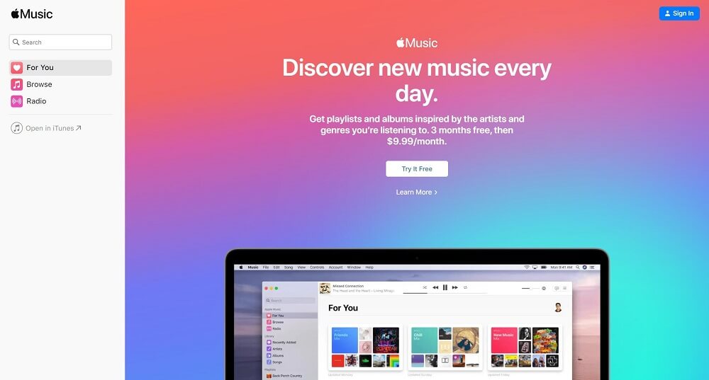 Apple Music voor jou