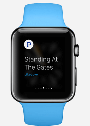 Pandora Radio App no ​​Apple Watch