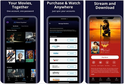 将iTunes电影连接到Movies Anywhere iOS