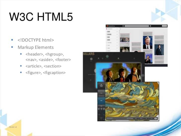 HTML5 웹 사이트