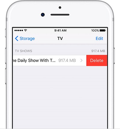 Programmi TV di iTunes su iPhone