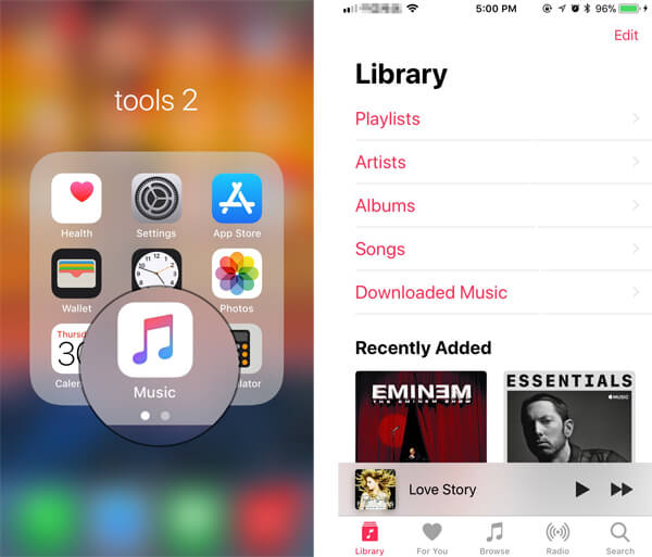 Launch Apple Music