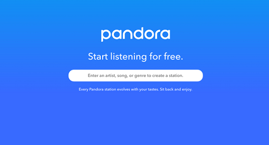 Pandora-interface