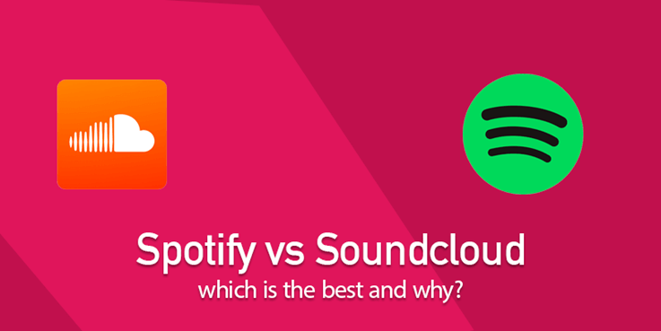 SoundCloud مقابل سبوتيفي