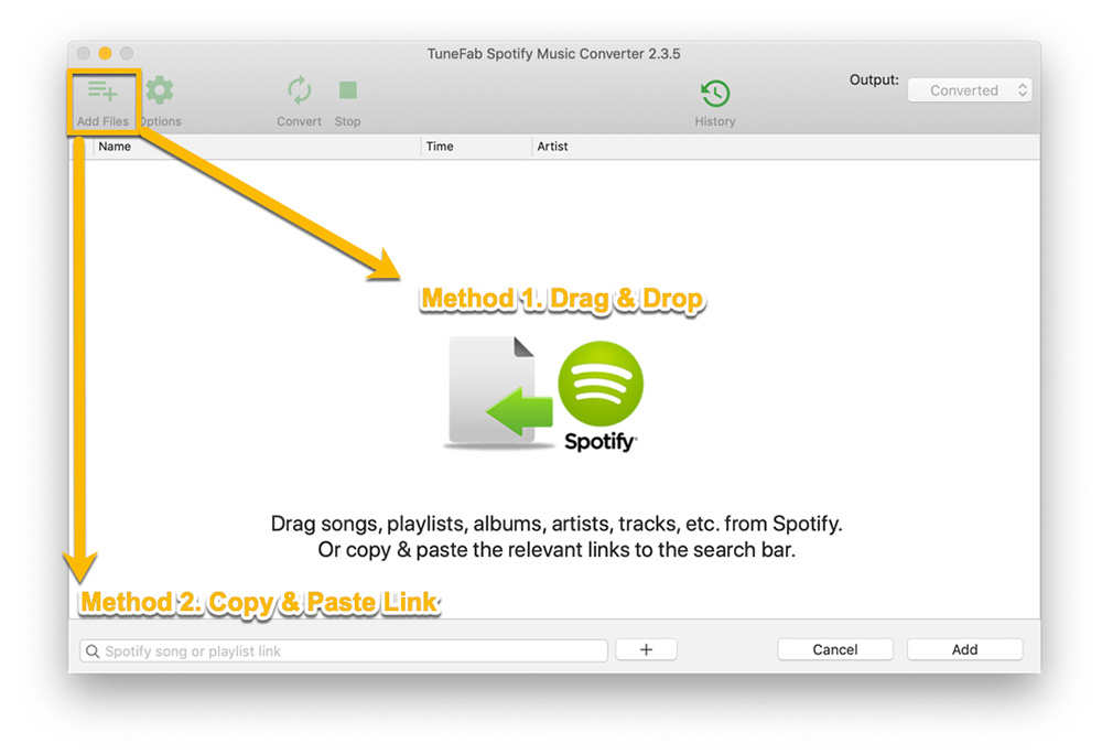 Adicionar músicas Spotify nas formas 2
