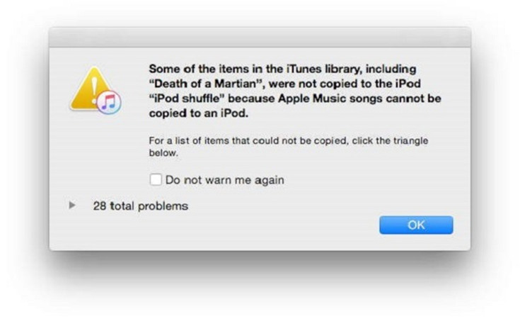 将Apple Music同步到iPod