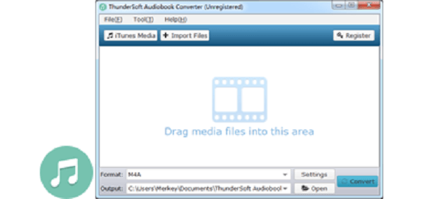 ThunderSoft تحويل Audiobook لنظام التشغيل Windows