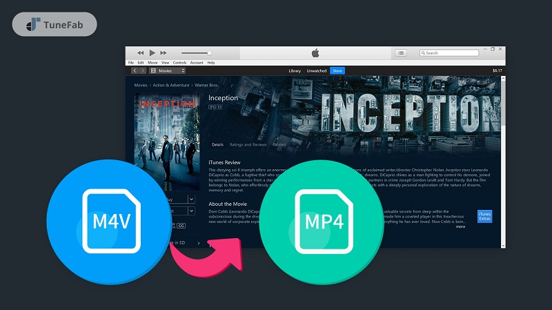 Конвертируйте iTunes фильмы в MP4 с помощью TuneFab M4V Converter