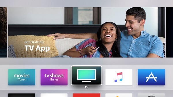 Vista della tua Apple 4K TV