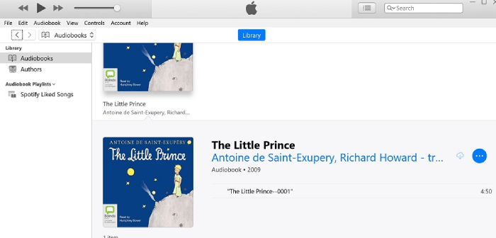 Audiobooks on iTunes