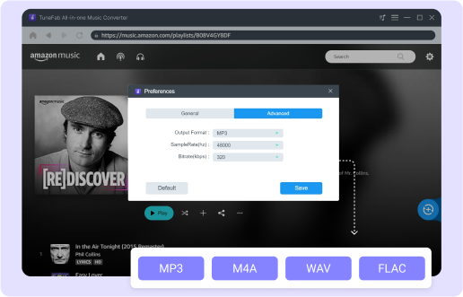 برنامج TuneFab Amazon Music Converter