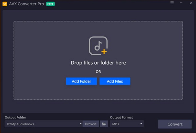 Interfaz AAX Converter Pro