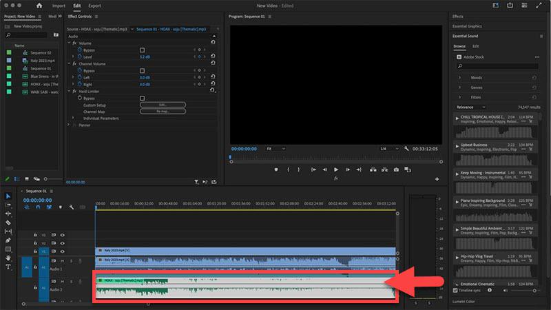 Add Spotify Music to Premiere