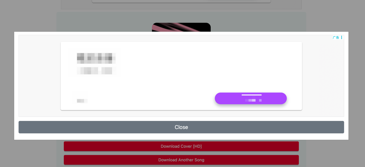 APLMate Apple Music Song Downloader - Pop-up Ads