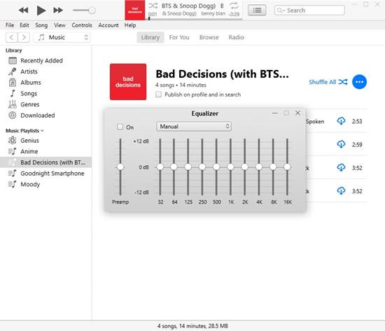 Apple Music Equalizer Windows