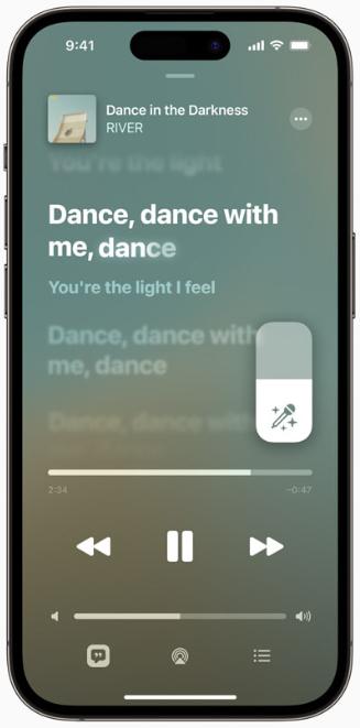 Apple Music Sing Feature