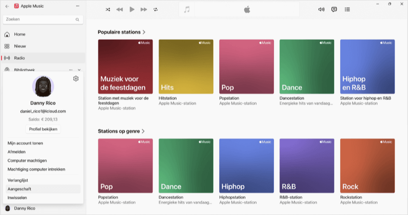 Nummers downloaden van Apple Music op Windows