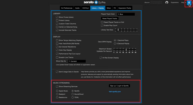 Link Spotify to Serato DJ Lite/Pro