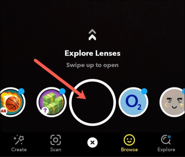 Record Video on Snapchat