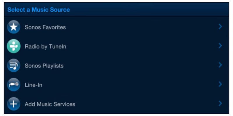 Add Pandora on Sonos on Computer
