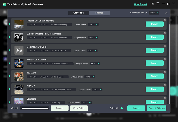 Choose Spotify Songs to Download