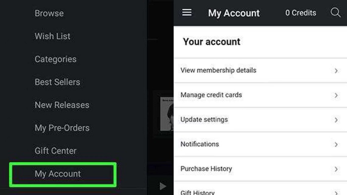 Check Information on Mobile App