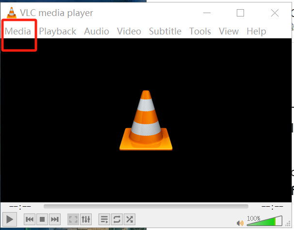 Click Menu to Convert Files