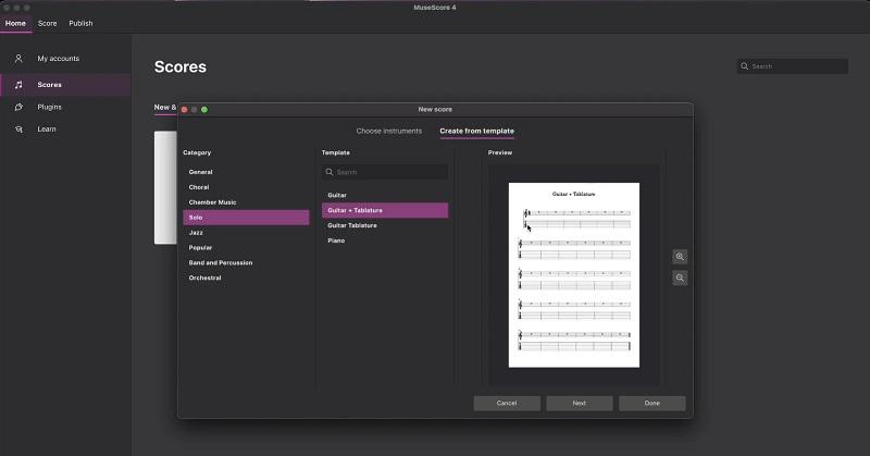 Convert Sheet Music to Tab Manually