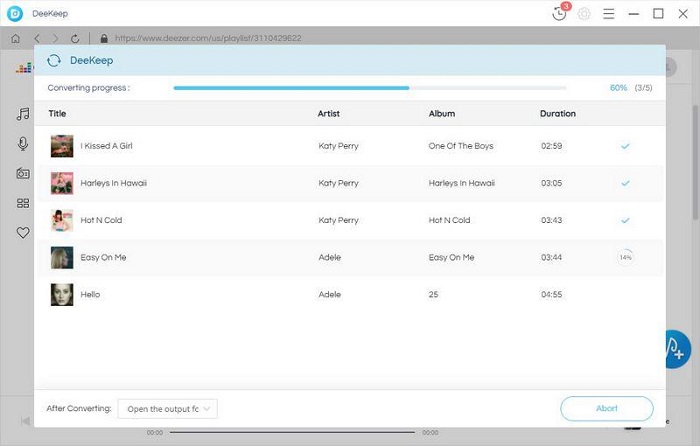 DeeKeep Deezer Music Converter