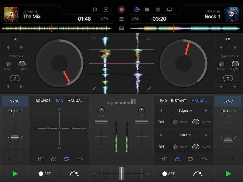 Djay Pro Software para DJ