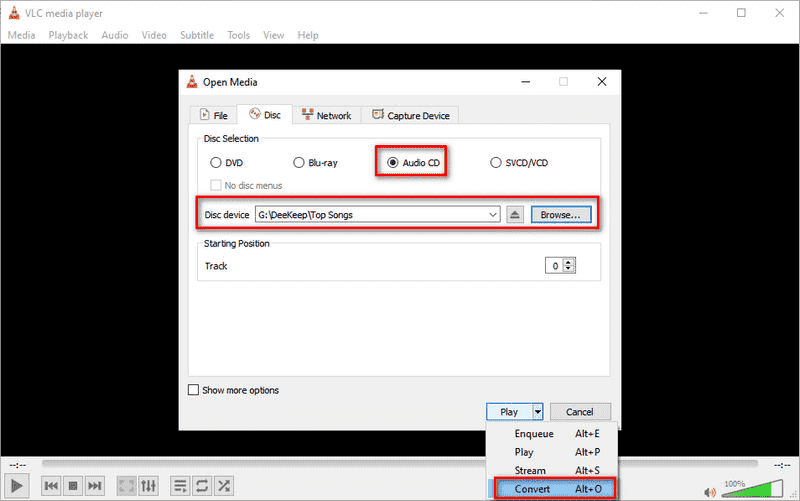 Import Music Folder VLC Media Player