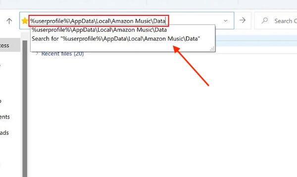Manually Delete Amazon Music Data