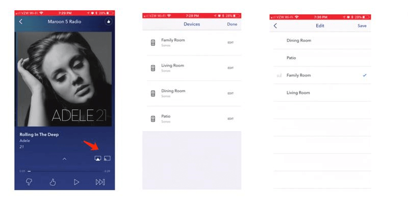 Play Pandora on Sonos