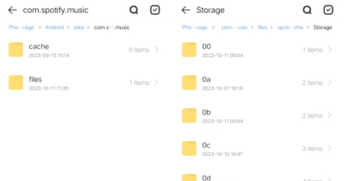 Local Spotify Files on Android
