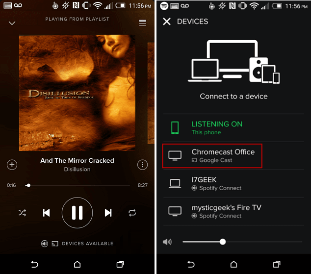 How to Chromecast Spotify on Mobile