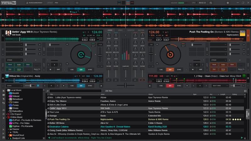 Software de DJ virtual