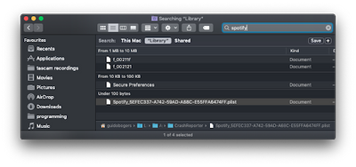 Delete Spotify Folders Mac