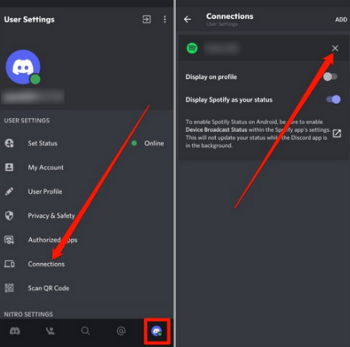 Disconnect Discord to Avoid Spotify Pausing