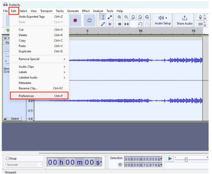 Download and Launch Audacity