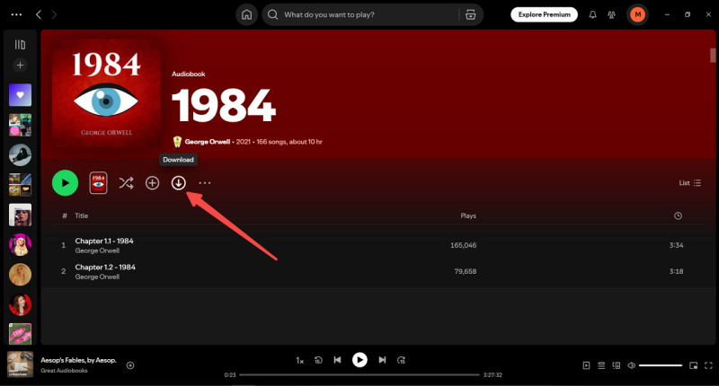 Download Purchased Spotify Audiobooks