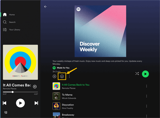Download Spotify Music on Kindle Fire