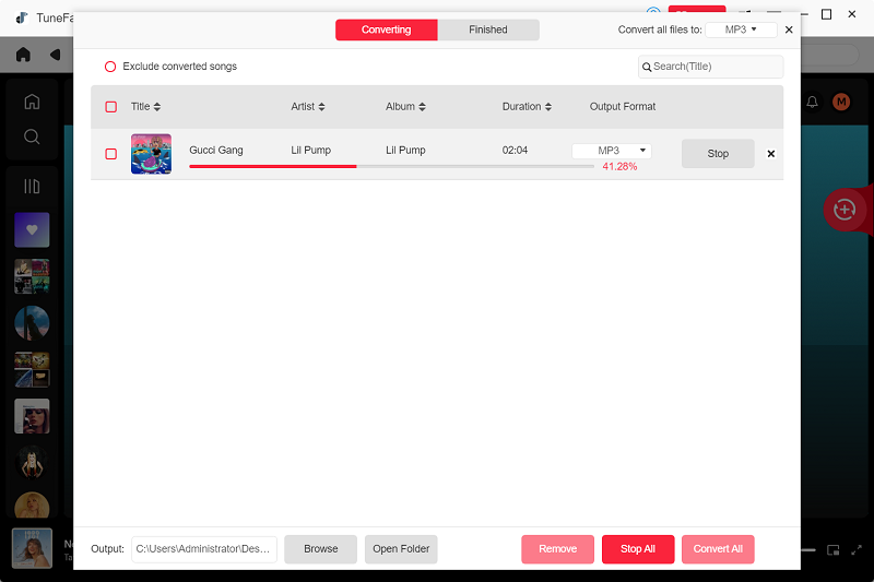 Converting Gucci Gang