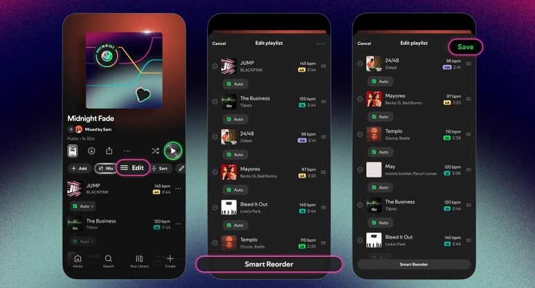 Enable Spotify Smart Order