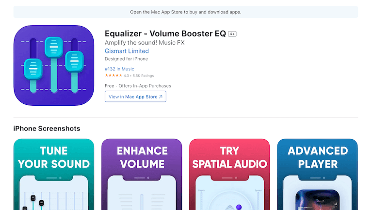 Equalizer Volume Bosster EQ
