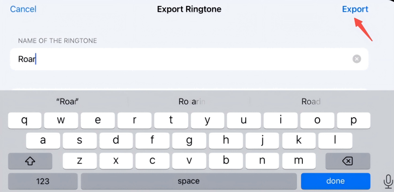 Esportare Brani da GarageBand