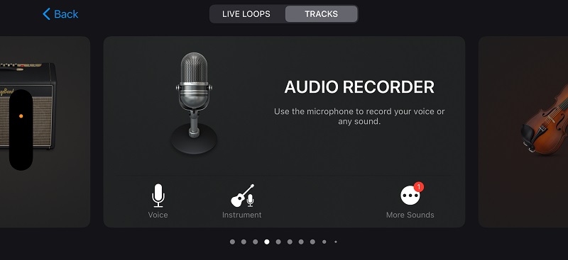 GarageBand Audio Recorder for Spotify